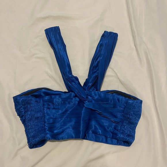 Zara Cut Out Crop Top size Small - Picture 3 of 3